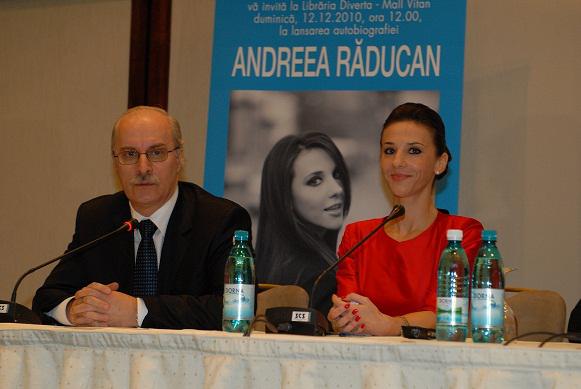 Andreea Răducan lansează cartea autobiografică “Reversul medaliei”